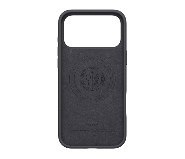 Spigen Silicone Fit Mag Magsafe do Iphone 17 Pro Max Black - 1359866 - zdjęcie 3